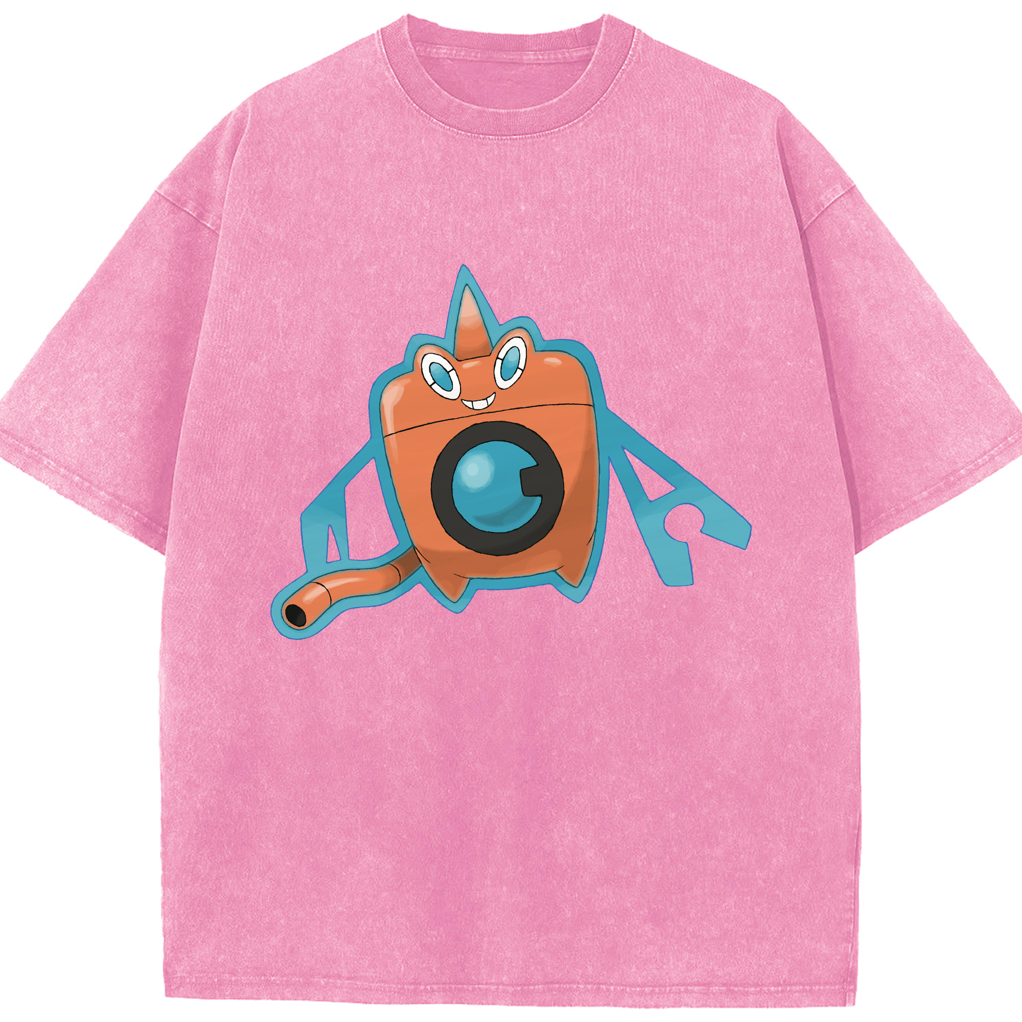 （画像用） ポケットモンスター Pokémon 綿100% ヴィンテージ風 半袖Tシャツ（フロントプリント）